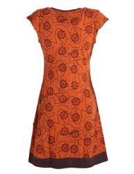 Vishes Tunikakleid Damen kurzarm Longshirt-Kleid Mini-Kleid günstig online kaufen