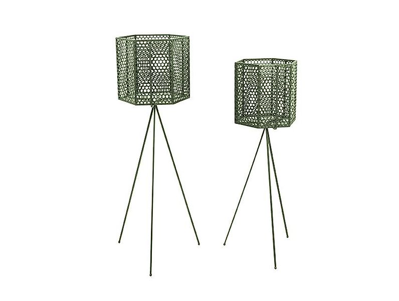 PT LIVING | Set mit 2 Pflanzenständern Mesh Hexagon günstig online kaufen