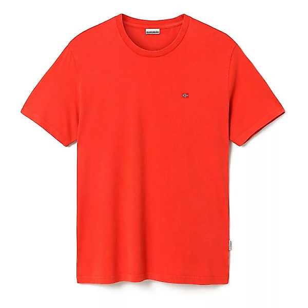 Napapijri Siol Kurzärmeliges T-shirt L Orange günstig online kaufen