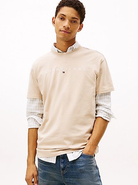 Tommy Jeans T-Shirt TJM REG LINEAR LOGO TEE EXT günstig online kaufen