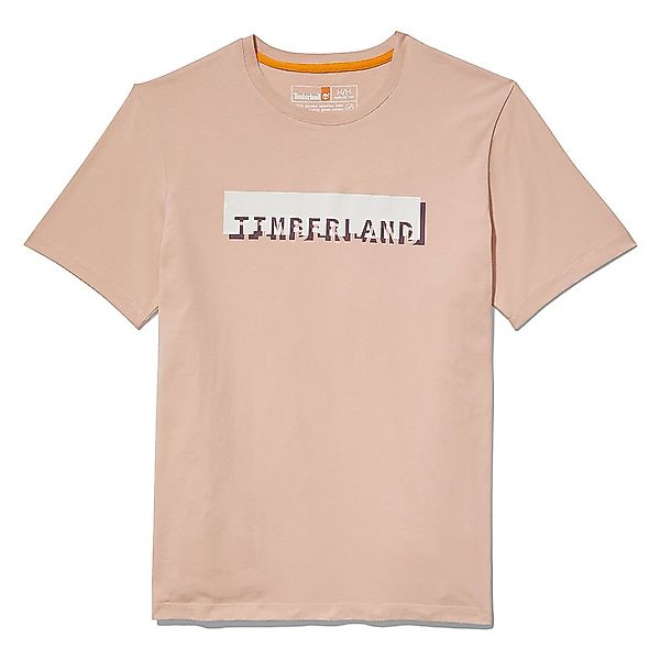 Timberland Brand Carrier Linear Logo Kurzärmeliges T-shirt 2XL Cameo Rose günstig online kaufen