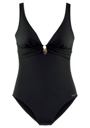 Bruno Banani Badeanzug mit gold-schwarzen Accessoires günstig online kaufen
