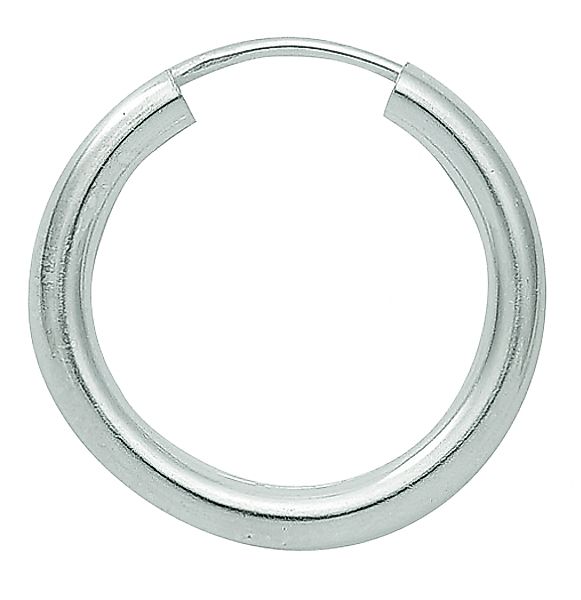 Adelia´s Paar Ohrhänger "1 Paar 925 Silber Ohrringe / Creolen Ø 40 mm", 925 günstig online kaufen
