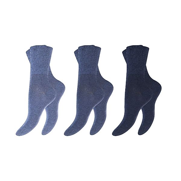 Footstar Gesundheitssocken Unisex Diabetiker Socken 3er-Pack, günstig online kaufen