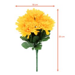 Kunstblumenstrauß Chrysanthemen Strauß künstlich 2er Set günstig online kaufen