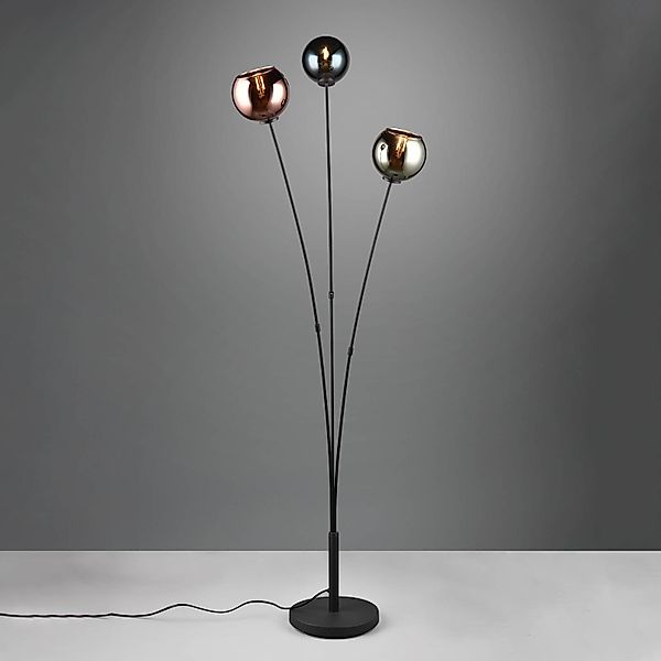 Reality Leuchten Stehlampe SHELDON, Stehleuchte 3-flammig exkl 3x E14 max 1 günstig online kaufen