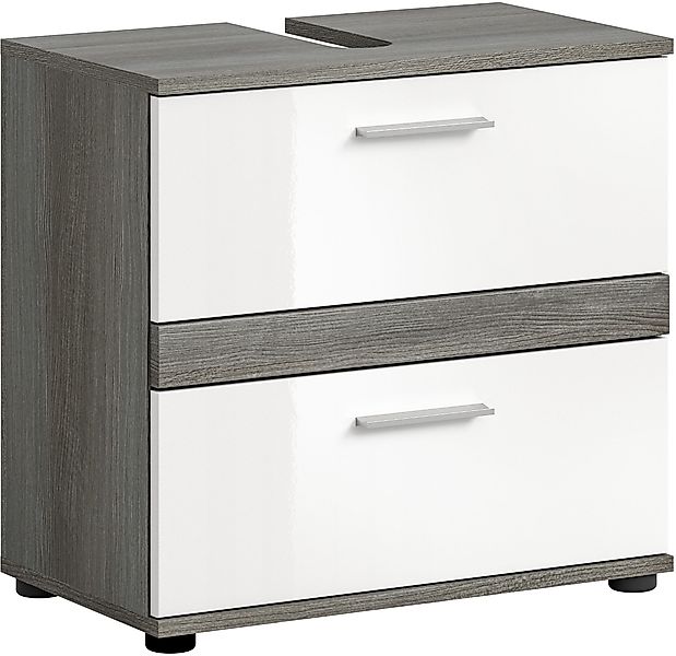 welltime Waschbeckenunterschrank "LUCCA, TOPSELLER, Breite 60 cm, 2 Schubkä günstig online kaufen