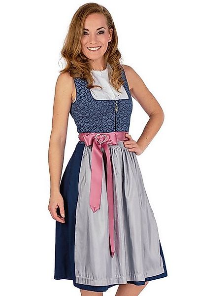 MarJo Dirndl Midi Dirndl 2tlg. - JILL - tinte/silber günstig online kaufen