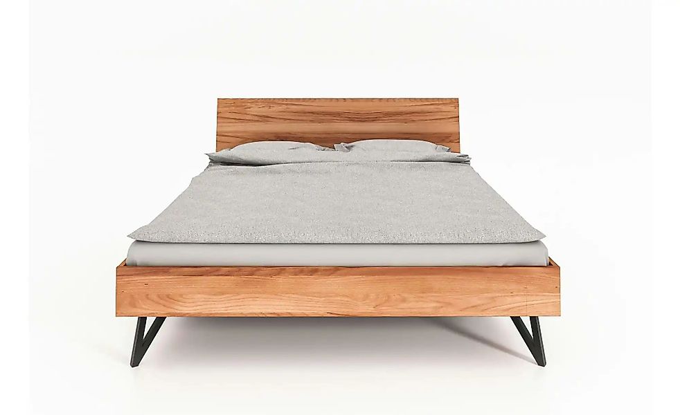 Massivholzbett mit Kopfteil Karl ¦ holzfarben ¦ Maße (cm): B: 80 H: 85 Bett günstig online kaufen