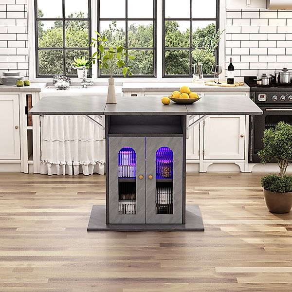 OKWISH Esstisch Multifunktionaler Ausziehbarer Esstisch (Moderner günstig online kaufen