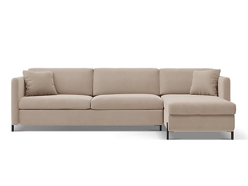 Micadoni Ecksofa Gloria, mit Schlaffunktion 4-Sitzer günstig online kaufen