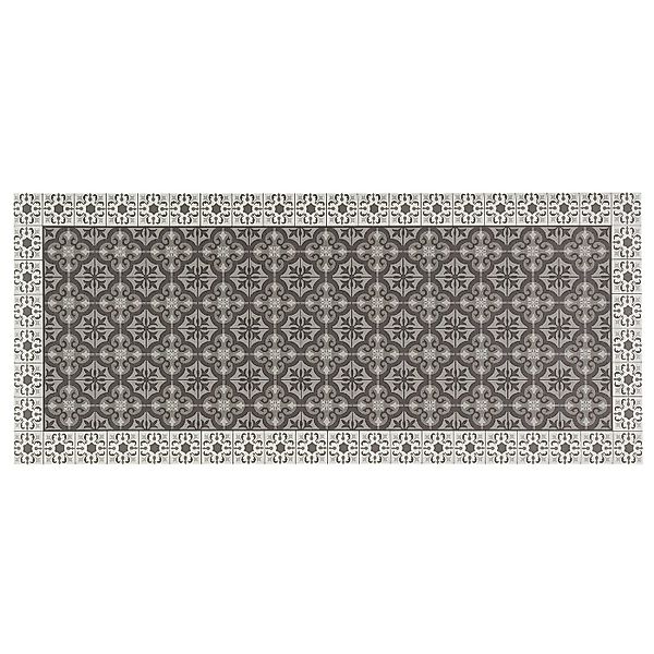Pergamon Küchenläufer Vinyl Teppich Küchenläufer Evora Fliesenoptik, Rechte günstig online kaufen