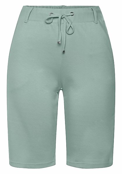 LASCANA Shorts, mit Gürtelschlaufen und Bindeband, Loungewear günstig online kaufen