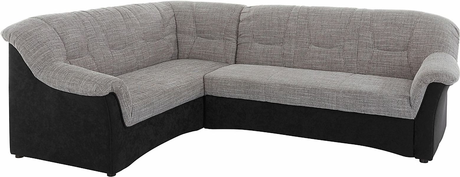 DOMO collection Ecksofa "Sarafina zeitlos&bequem, optional mit Federkern, B günstig online kaufen
