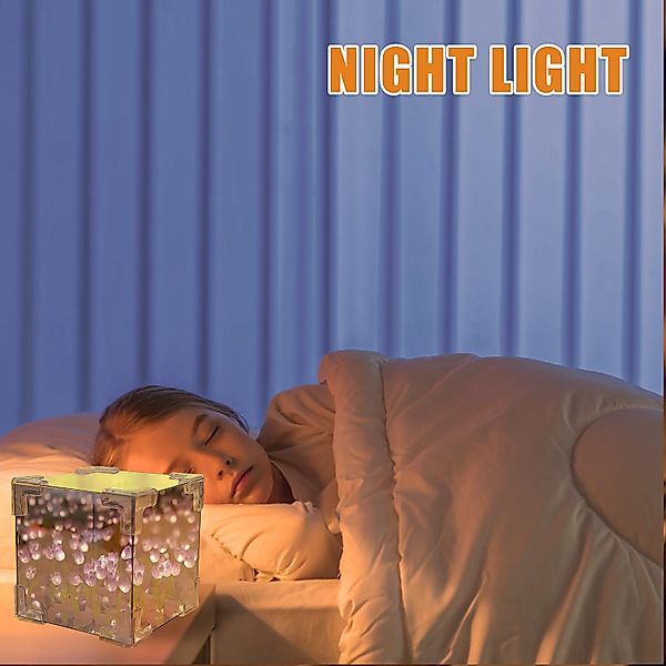 BlingBin LED Nachtlicht DIY Tulpenwürfel Spiegel günstig online kaufen