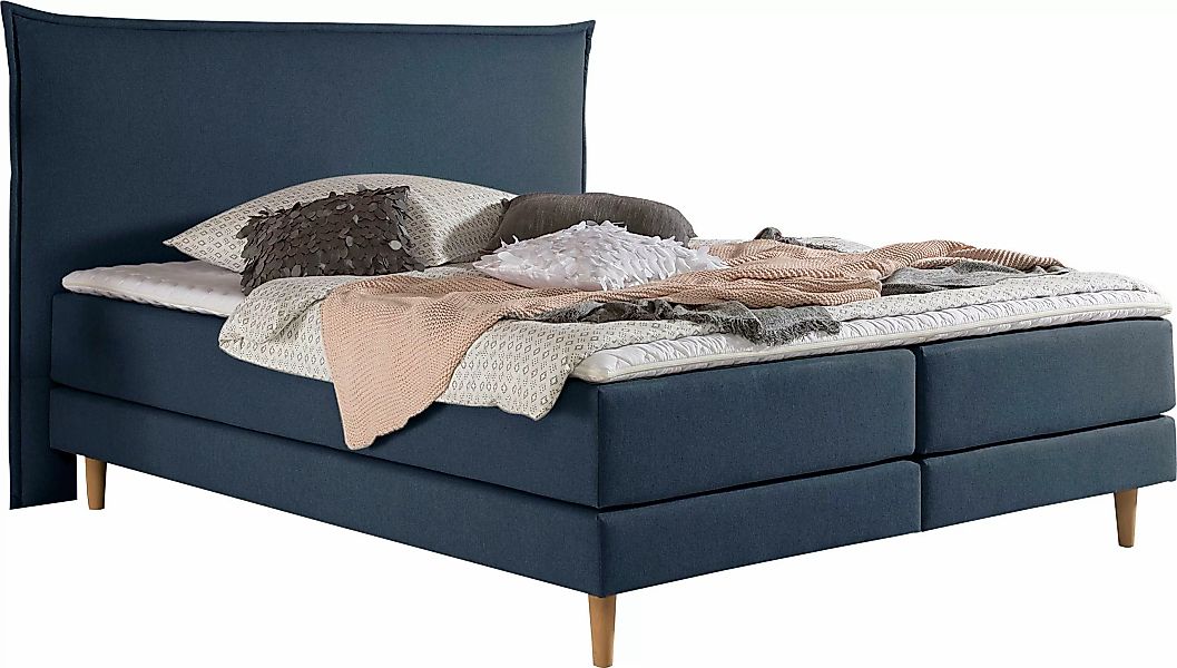 andas Boxspringbett "Kiruna", in 4 Breiten, 3 Matratzenarten, bis zu 3 Härt günstig online kaufen