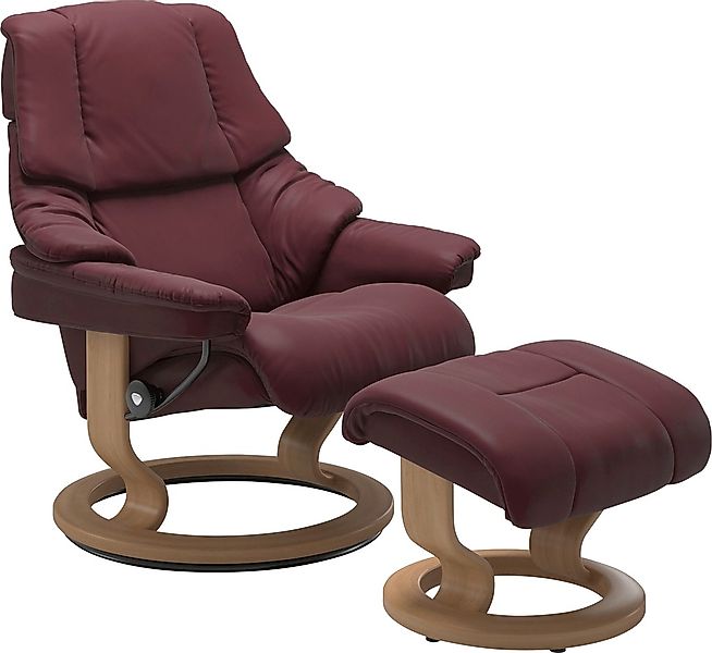Stressless® Relaxsessel »Reno«, (Set, Relaxsessel mit Hocker), mit Hocker, günstig online kaufen