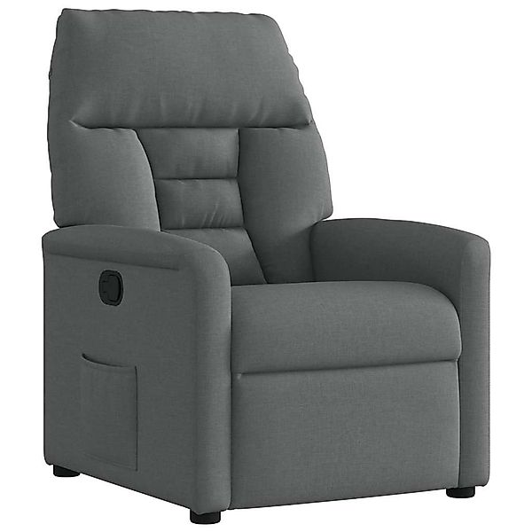 vidaXL Sessel Relaxsessel Dunkelgrau Stoff (1-St) günstig online kaufen