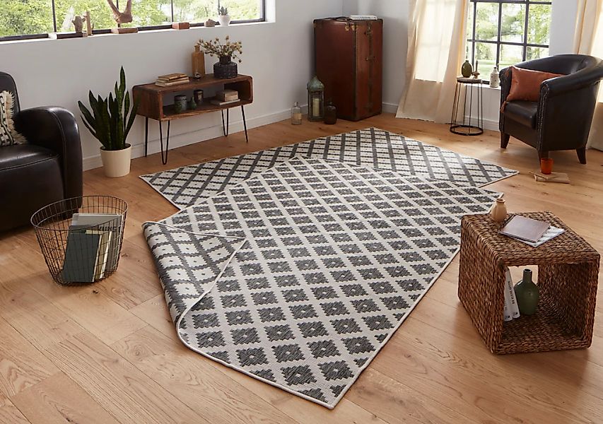 HANSE Home "Nizza Wendeteppich" rechteckig 5 mm Höhe In-& Outdoor, Wetterfe günstig online kaufen