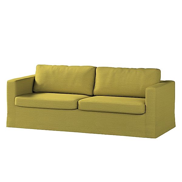 Bezug für Karlstad 3-Sitzer Sofa nicht ausklappbar, lang, grün, Bezug für S günstig online kaufen