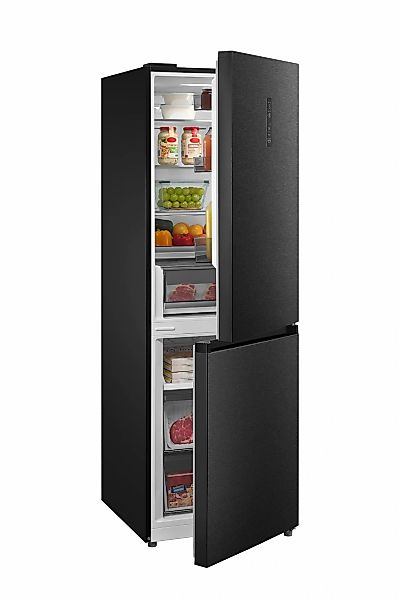 Hanseatic Kühl-/Gefrierkombination "HKGKB18560BNFBI" 185 cm hoch 59,5 cm br günstig online kaufen