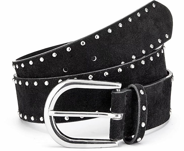 LASCANA Hüftgürtel "Nietengürtel", mit kleinen Nieten, Gürtel, Jeansgürtel, günstig online kaufen
