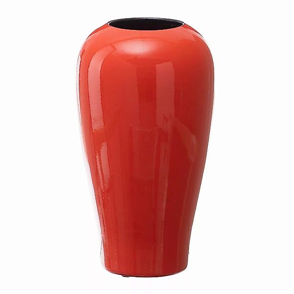 Vase Aus Keramik Orange 18 X 18 X 32 Cm günstig online kaufen
