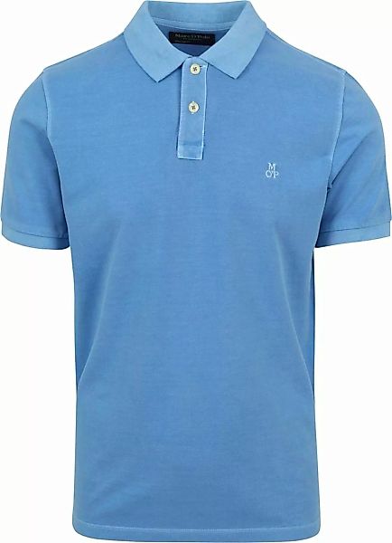Marc O'Polo Poloshirt Faded Blau - Größe 3XL günstig online kaufen
