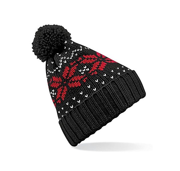 Beechfield® Bommelmütze Beechfield Fair Isle Snowstar günstig online kaufen