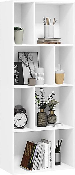 Woltu Bücherregal, 1-tlg., Schrank mit 8 günstig online kaufen