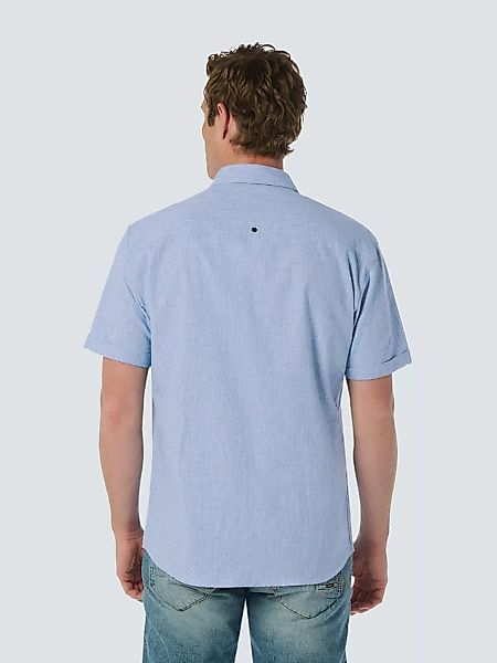NO EXCESS T-Shirt Shirt Short Sleeve 2 Tone With Line günstig online kaufen