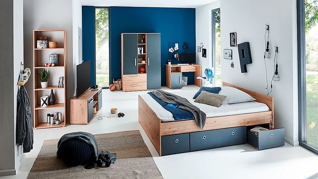 arthur berndt Bettschubkasten "Alessio" Set, 3 Stk. tlg. mit Melamin-Oberfl günstig online kaufen