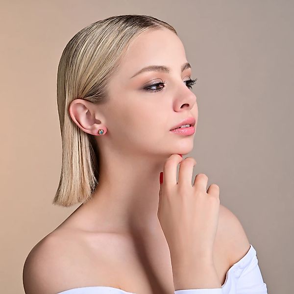 Adelia´s Paar Ohrhänger "Damen Ohrringe – Ohrstecker aus Edelstahl mit Stra günstig online kaufen