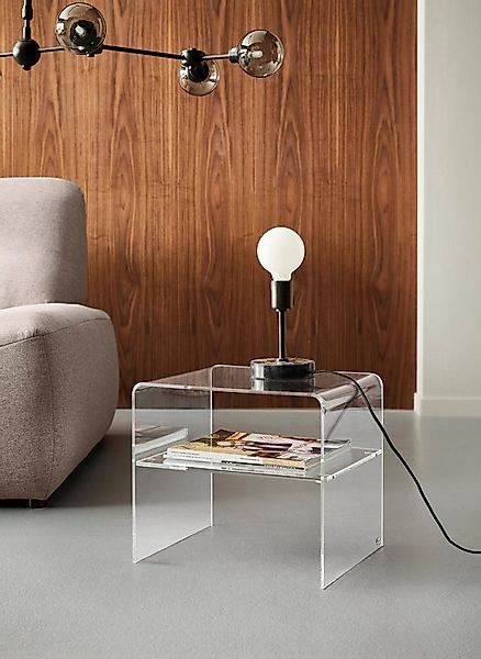 Places of Style Beistelltisch Remus, mit Ablagefach, aus Acrylglas günstig online kaufen