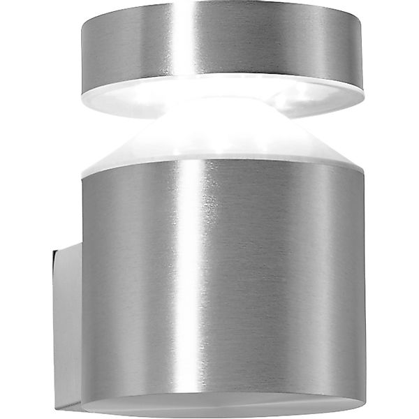 OBI LED-Außenwandleuchte Caletta Edelstahl günstig online kaufen