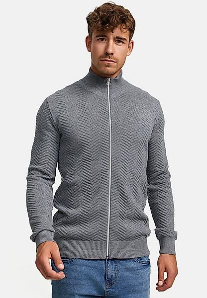 Kronstadt Strickjacke KSCarlo Zip Fein-Strickjacke mit Stehkragen günstig online kaufen
