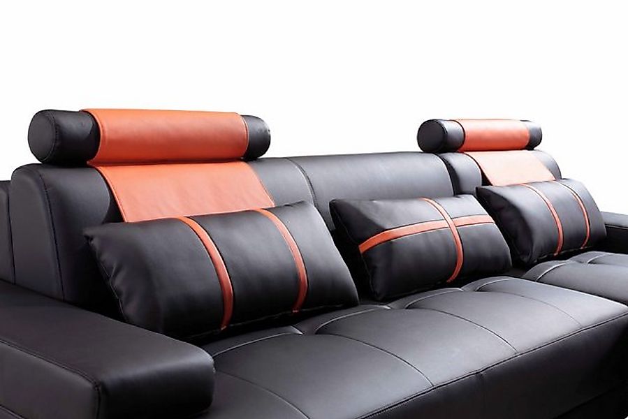 Xlmoebel Sofa Designer Polster Ledersofa Eckcouch Modernes Ecksofa Polsterg günstig online kaufen