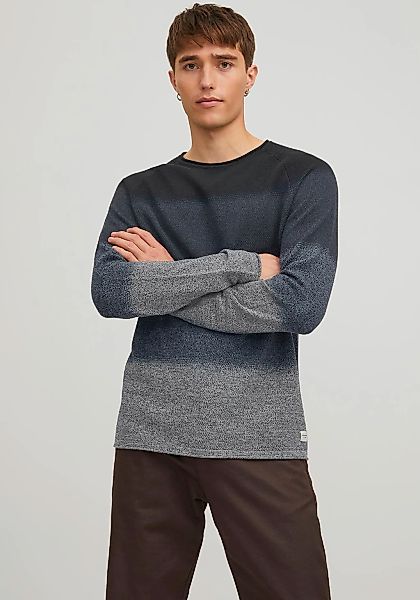 Jack & Jones Rundhalspullover "JJEHILL Einfarbiger Pullover mit angenehmem günstig online kaufen