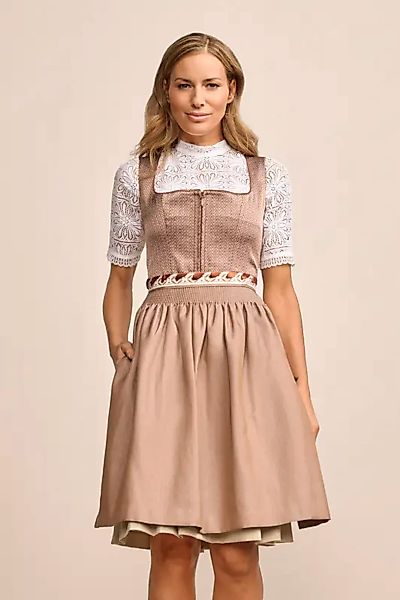 KRÜGER COLLECTION Dirndl Midi Dirndl mit Struktur günstig online kaufen