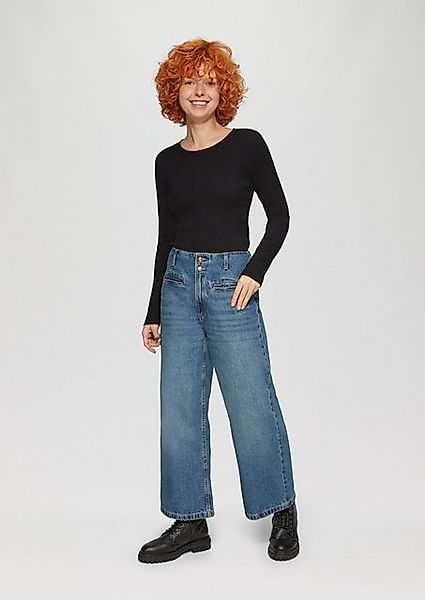 QS 7/8-Hose Culotte-Jeans Catie / Slim günstig online kaufen