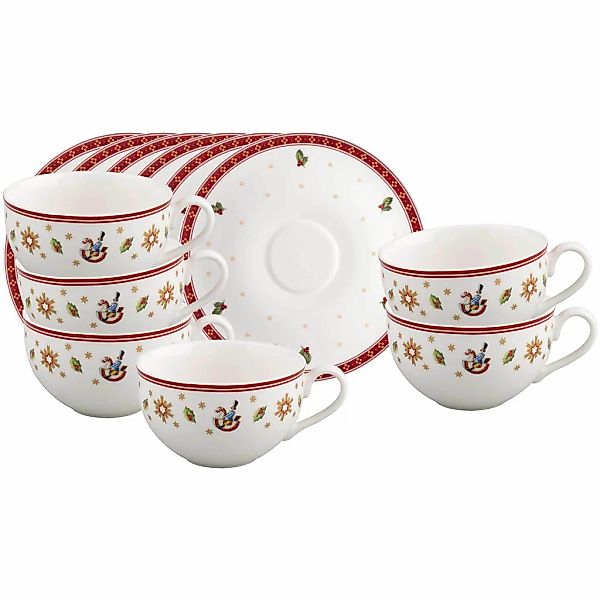 Villeroy & Boch Tasse "Kaffeetassen mit Untertassen Toys Delight 170 ml 12e günstig online kaufen