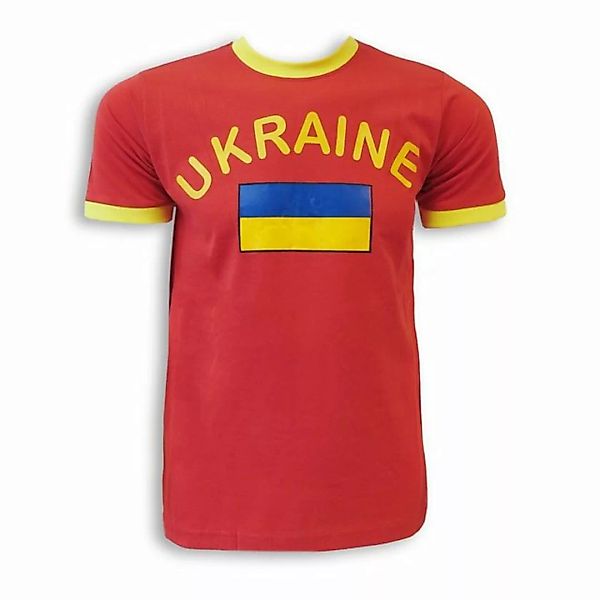 Sonia Originelli T-Shirt Fan-Shirt "Ukraine" Unisex Fußball WM EM Herren T- günstig online kaufen