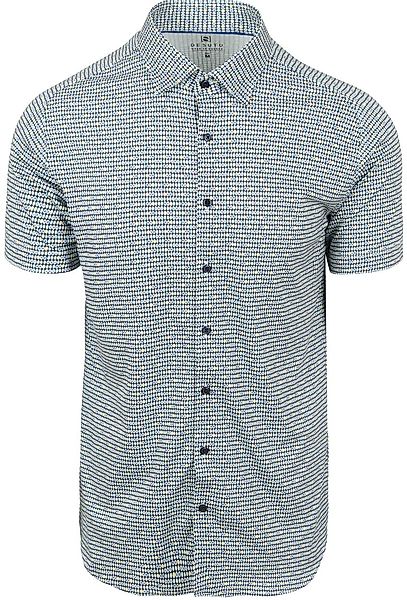 Desoto Short Sleeve Jersey Hemd Print Grün - Größe M günstig online kaufen