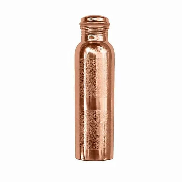 Kupfer Trinkflasche Ornament 900ml günstig online kaufen