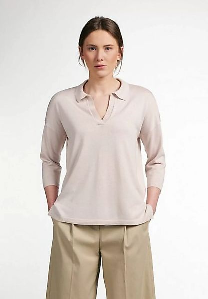 Eterna Langarm-Poloshirt günstig online kaufen