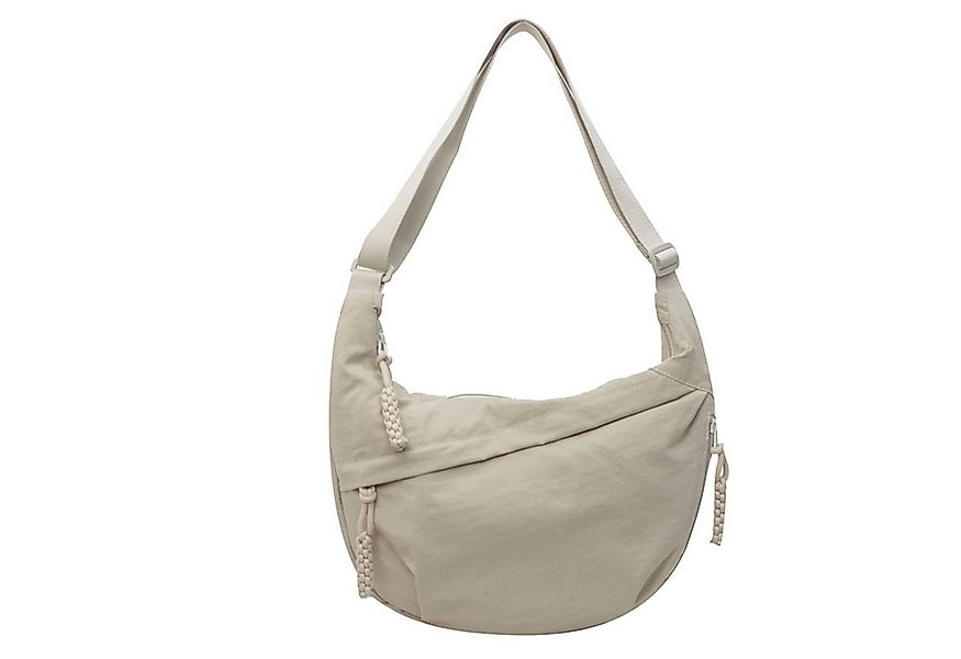 Refttenw Umhängetasche Halbmond Crossbody Bag Hobo Tasche mit Reißverschlus günstig online kaufen