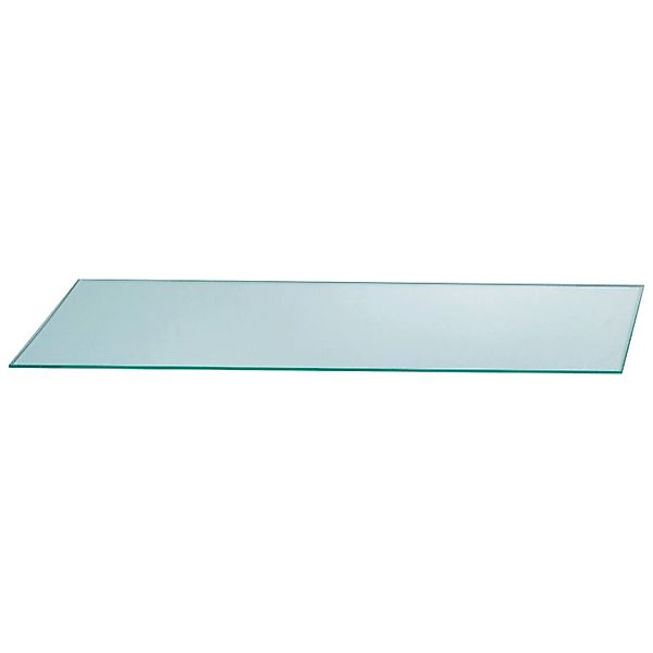 Kristall-Form Glasablage Klarglas 60 cm x 14 cm Geschraubt günstig online kaufen