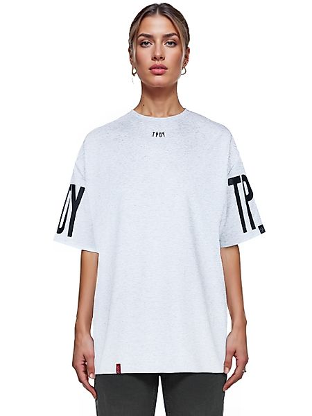 trueprodigy Oversize-Shirt Viktor F Logoprint Rundhals günstig online kaufen