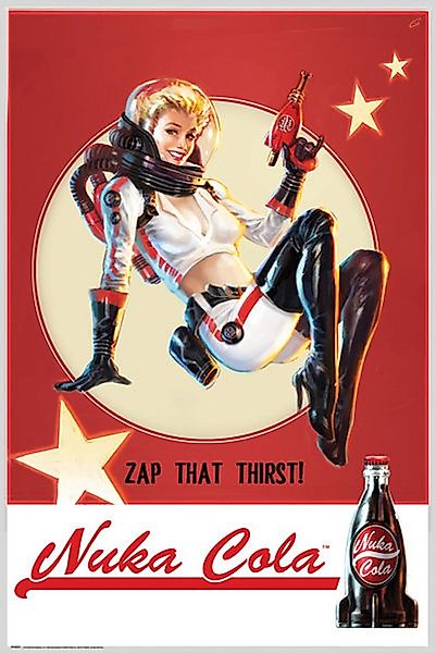 Poster Fallout 4 - Poster - Nuka Cola Motiv 1 günstig online kaufen