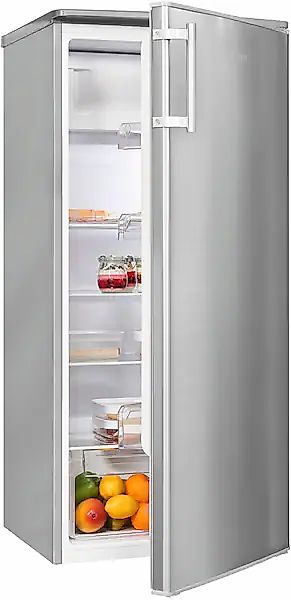 exquisit Kühlschrank »KS185-4-HE-040E inoxlook«, 190 L Volumen, Schnellgefr günstig online kaufen